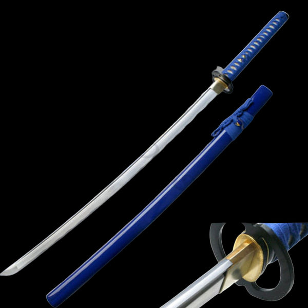 Battle-Ready Royal Blue Katana display image