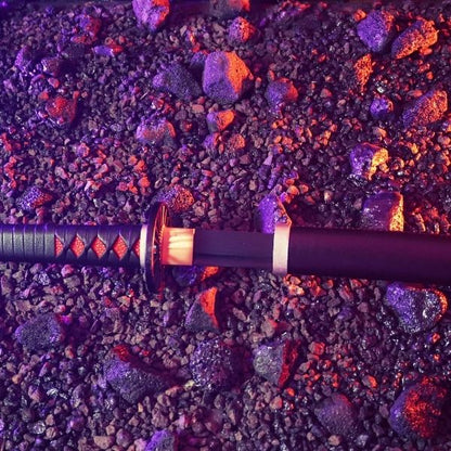 Battle-Ready Tanjiro Kamado Katana - Demon Slayer (Sharp)