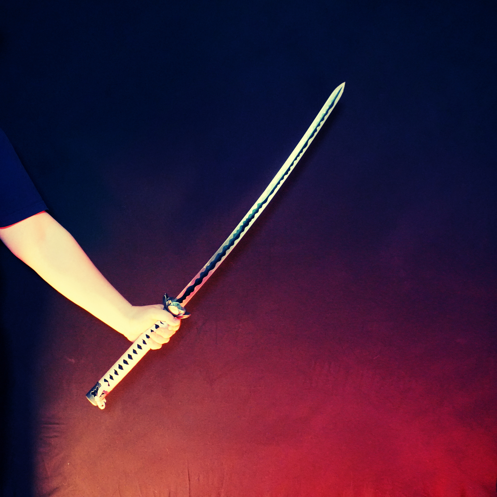 Black Mortal Blade Katana