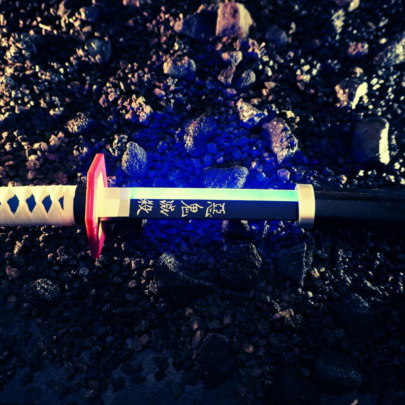 Giyu Katana - Demon Slayer (LED) – Sword Slice