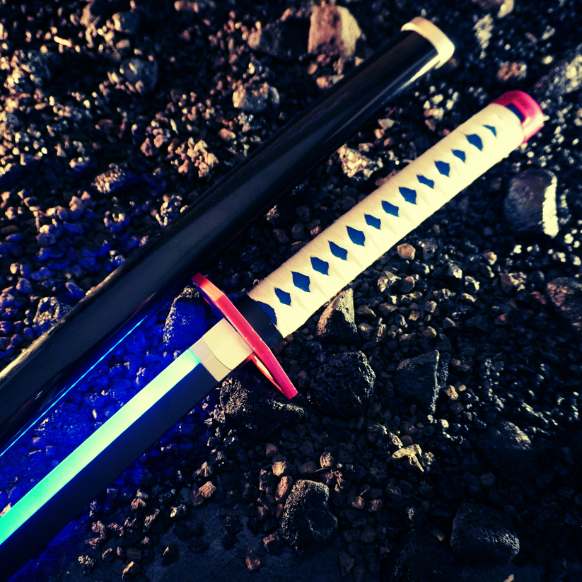 Giyu Katana - Demon Slayer (LED) – Sword Slice