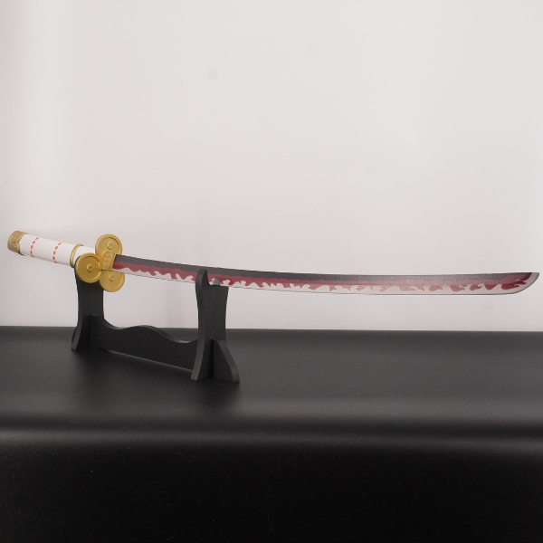 Zoro's White Ame No Habakiri Katana - One Piece (Metal)