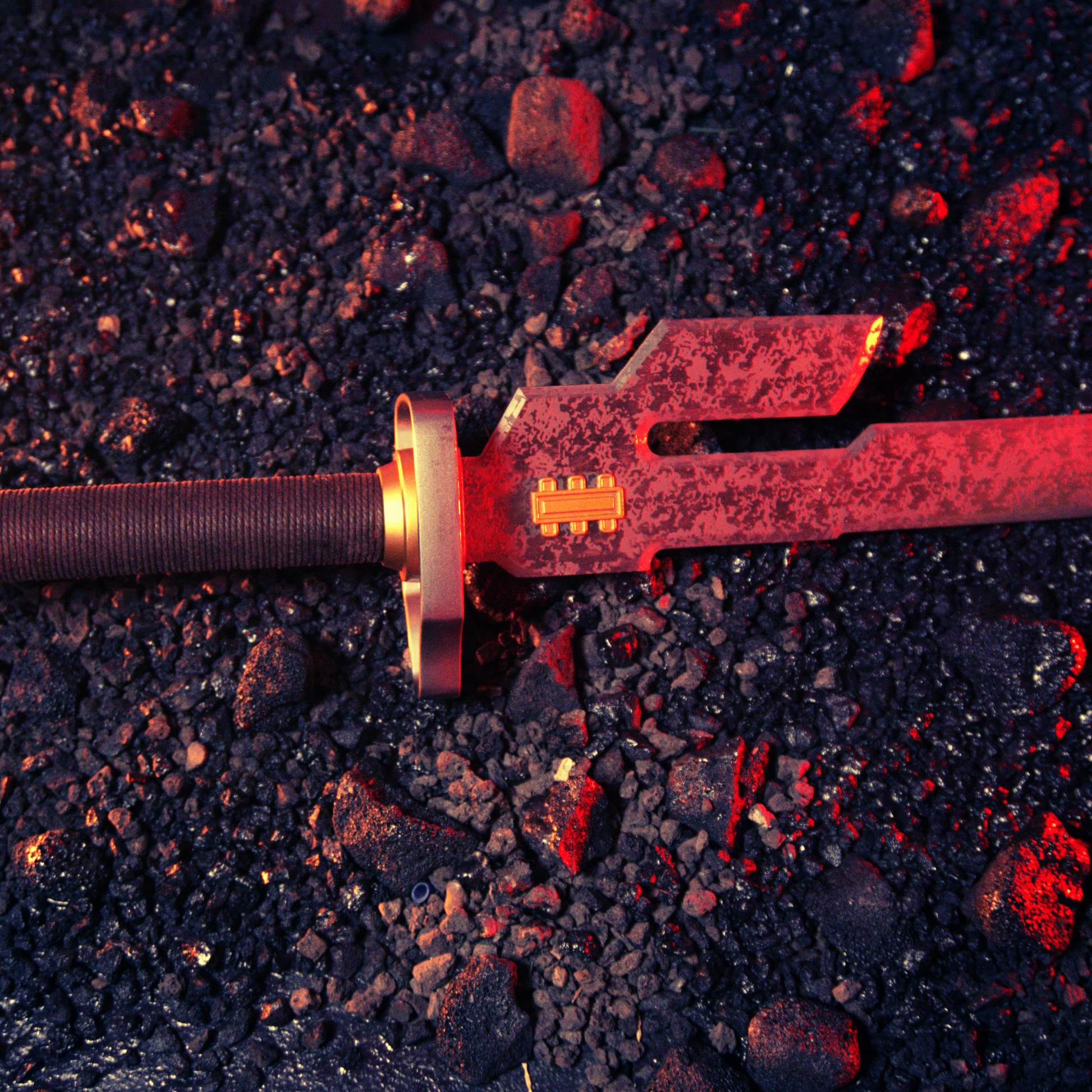 Inverted Spear of Heaven - Jujutsu Kaisen (Metal) - Battle Worn