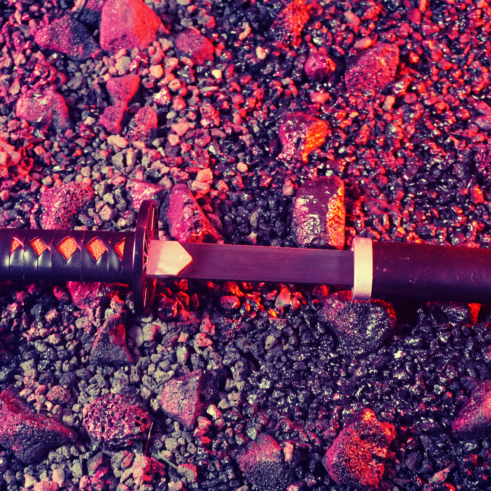 Tanjiro V1 Katana - Demon Slayer (Metal)