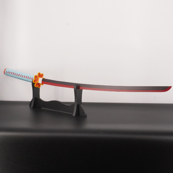 Mitsuri Kanroji Katana with Blue Handle - Demon Slayer (Metal)