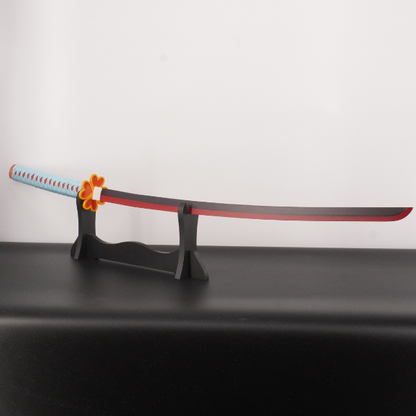 Mitsuri Kanroji Katana with Blue Handle - Demon Slayer (Metal)
