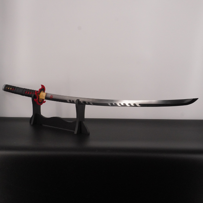 Battle-Ready Tanjiro Kamado Flame Katana - Demon Slayer (Sharp)