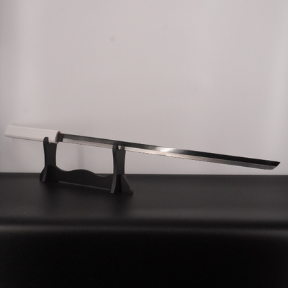 Battle-Ready Sasuke's White Grass Cutter - Naruto (Sharp)