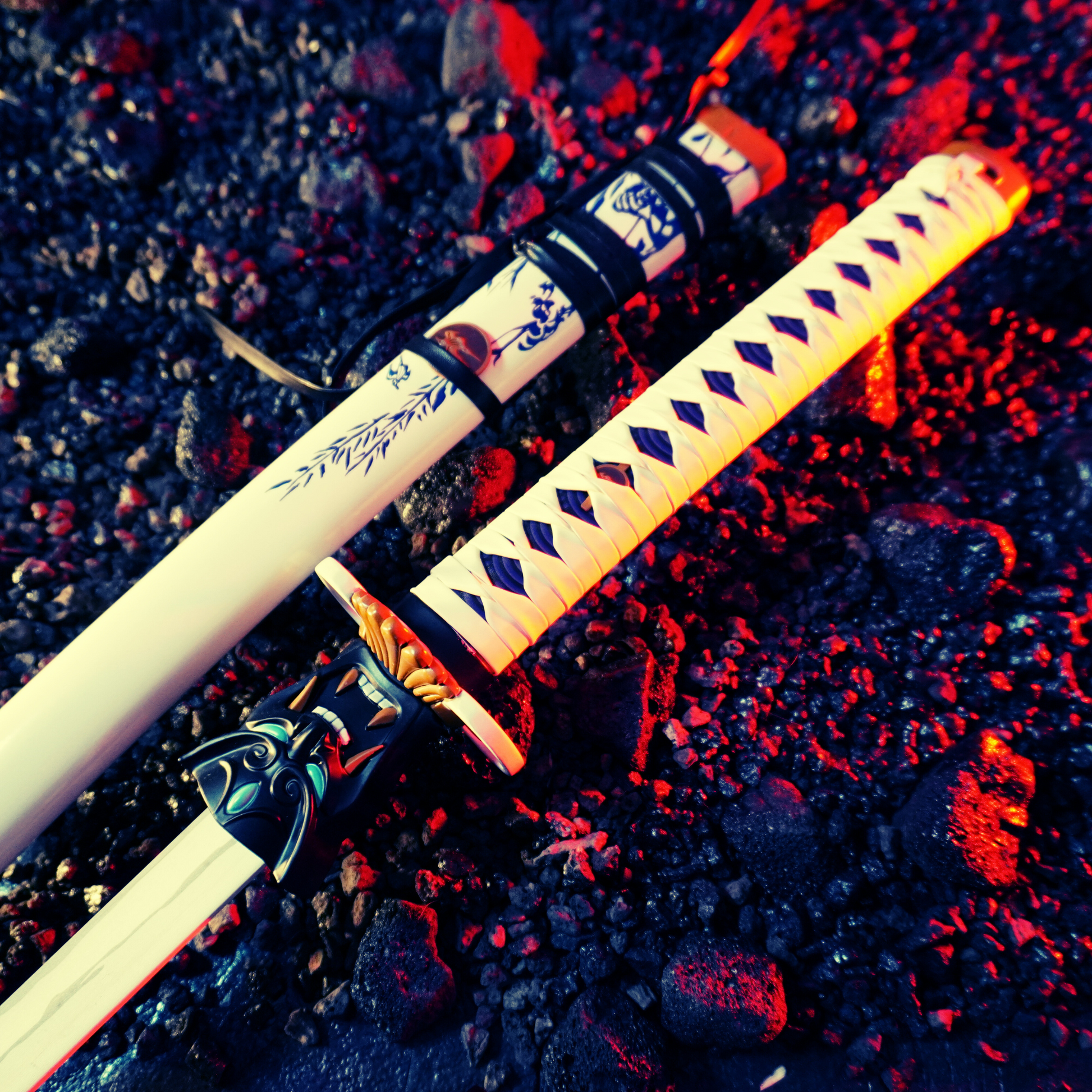 Oni 2.0 Katana white