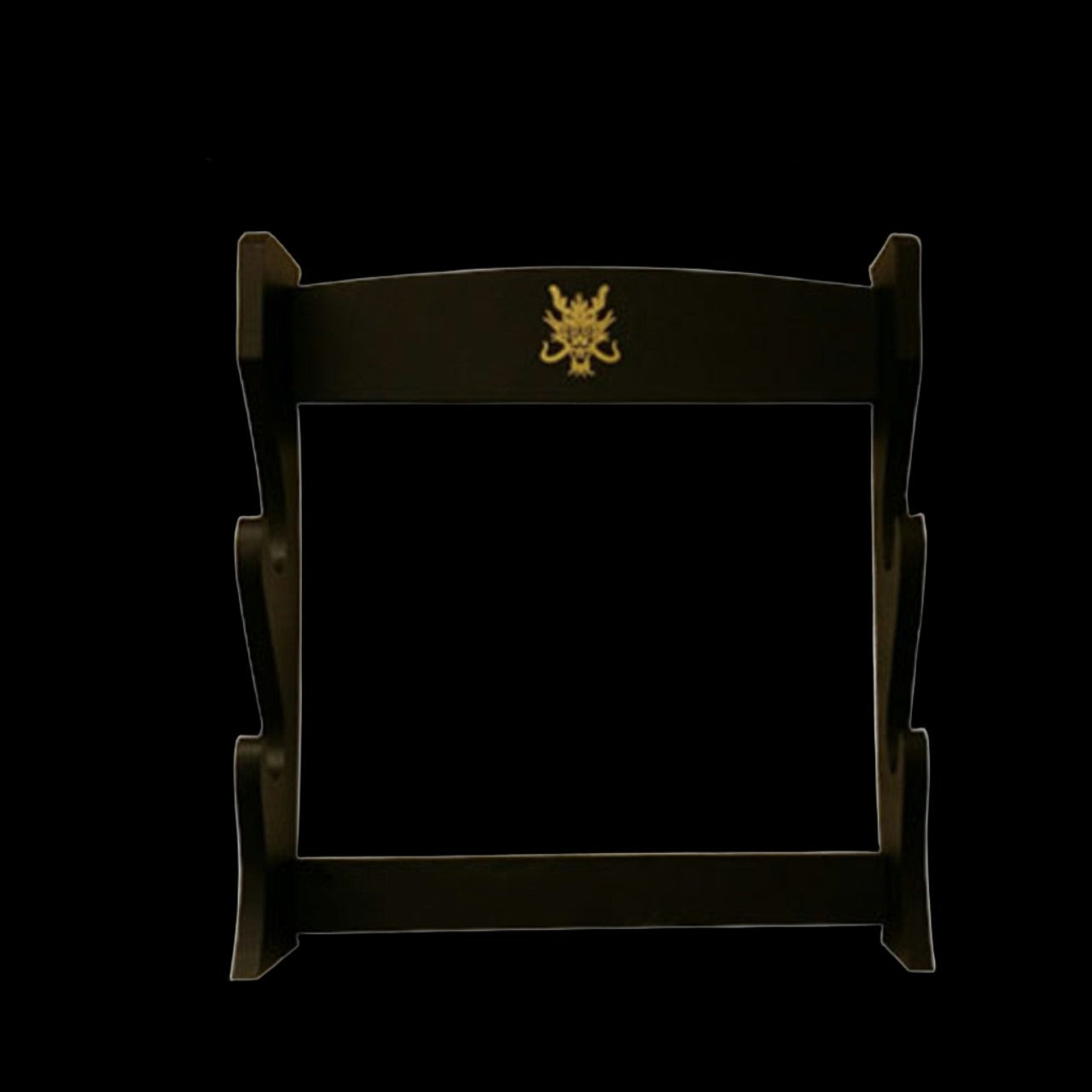 2 Tier Wall Stand - Black