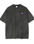 Satoru Gojo Hollow Purple Stone Wash T-Shirt - Jujutsu Kaisen