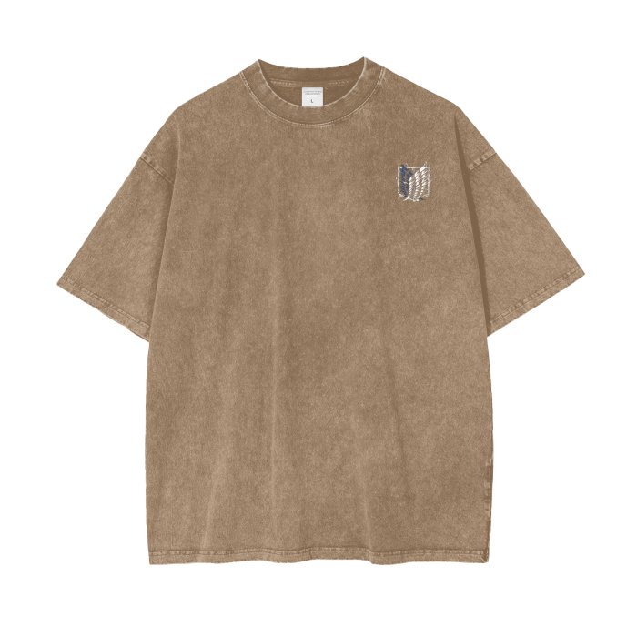 Scout Regiment Stone Wash T-Shirt - Attack on Titan