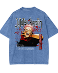 The King of Curses Sukuna Stone Wash T-Shirt - Jujutsu Kaisen