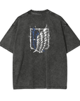 Scout Regiment Stone Wash T-Shirt - Attack on Titan