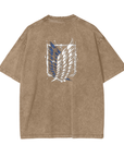 Scout Regiment Stone Wash T-Shirt - Attack on Titan