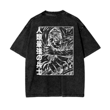 Levi Ackerman Stone Wash T-Shirt - Attack on Titan