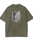 Scout Regiment Stone Wash T-Shirt - Attack on Titan