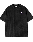 Satoru Gojo Hollow Purple Stone Wash T-Shirt - Jujutsu Kaisen