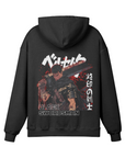 Guts Black Swordsman Stone Wash Hoodie - Berserk