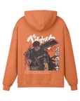 Guts Black Swordsman Stone Wash Hoodie - Berserk