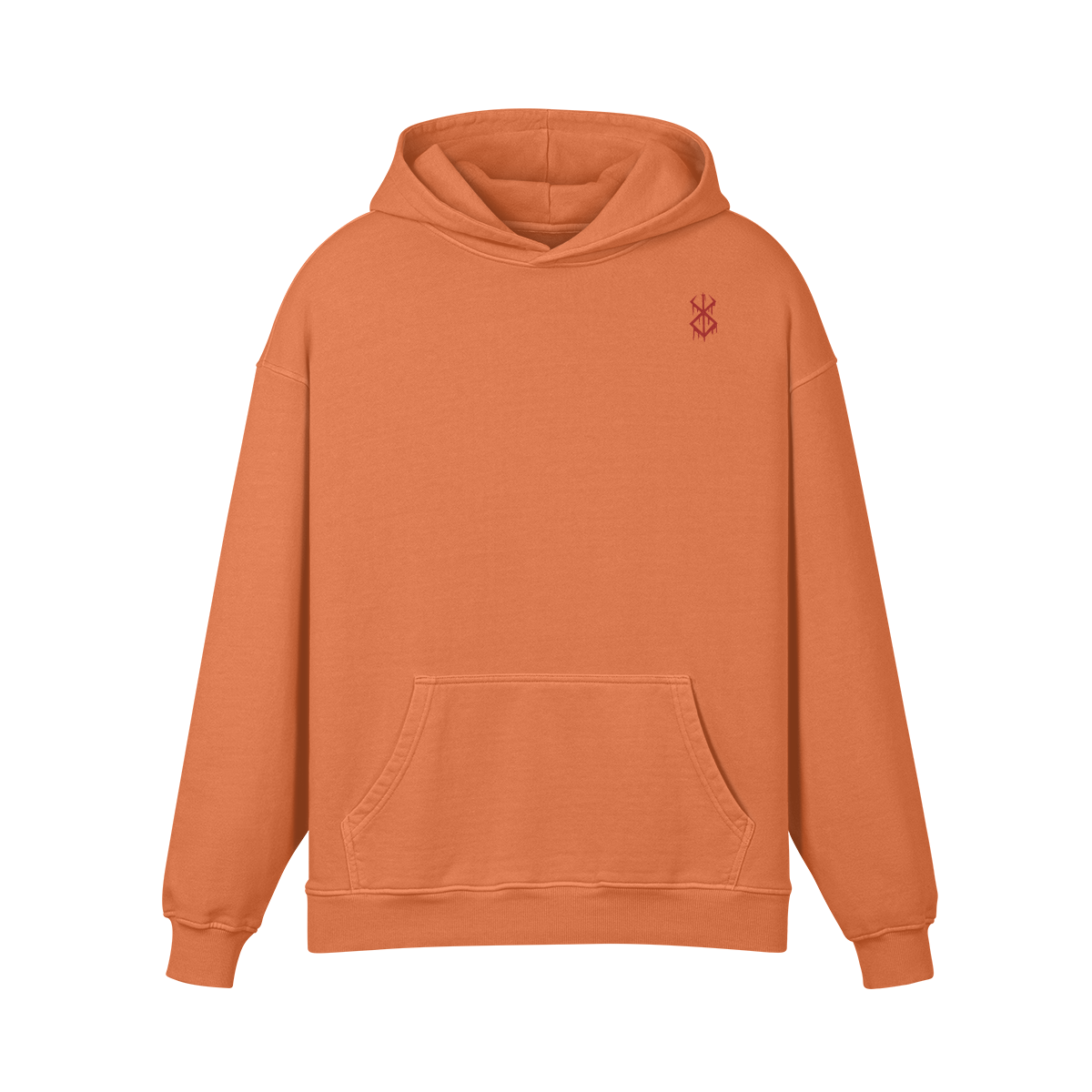 The Brand of Sacrifice Minimalist Stone Wash Hoodie - Berserk