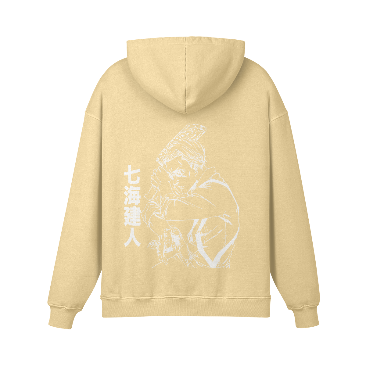 Kento Nanami Stone Wash Hoodie - Jujutsu Kaisen