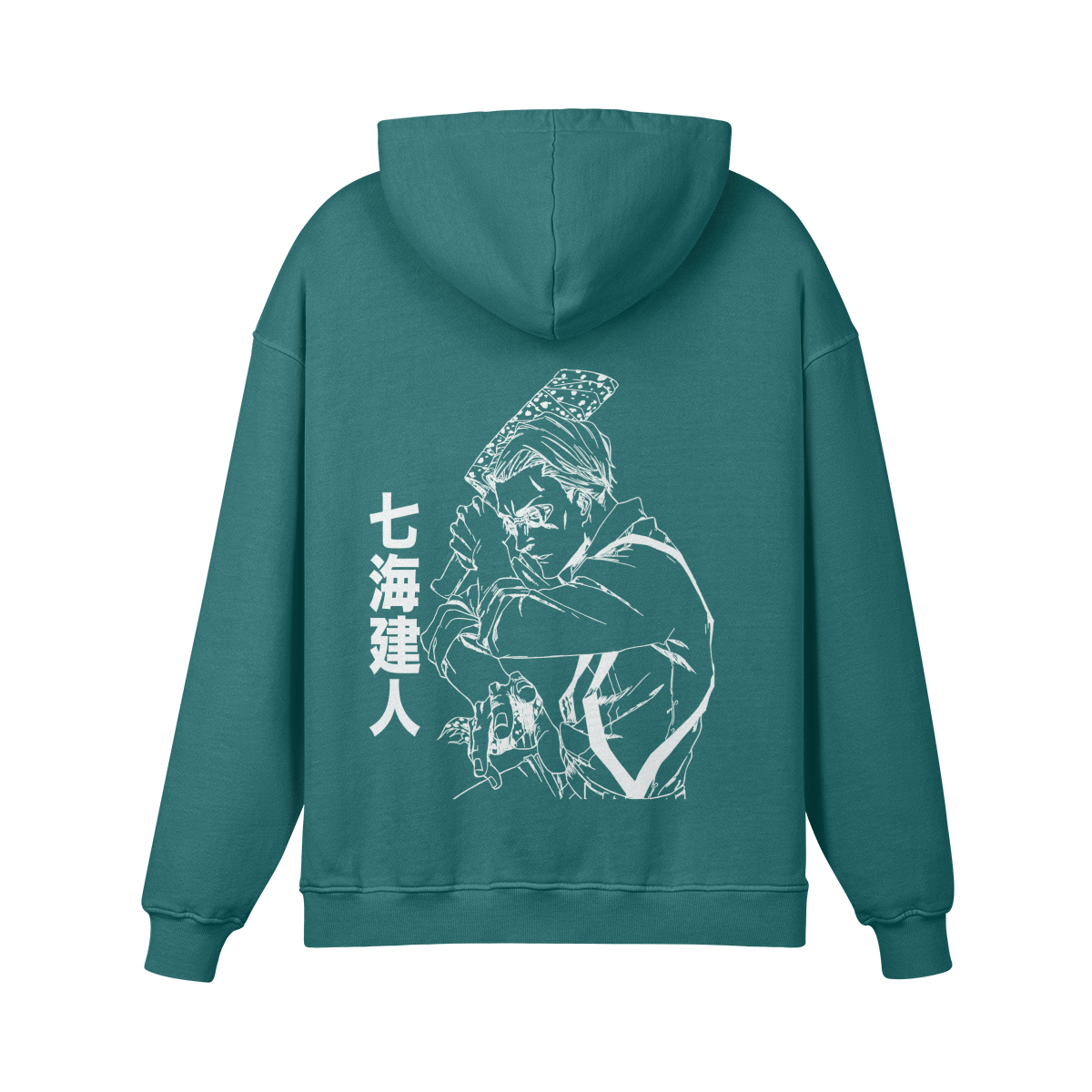 Kento Nanami Stone Wash Hoodie - Jujutsu Kaisen