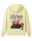 The King of Curses Sukuna Stone Wash Hoodie - Jujutsu Kaisen