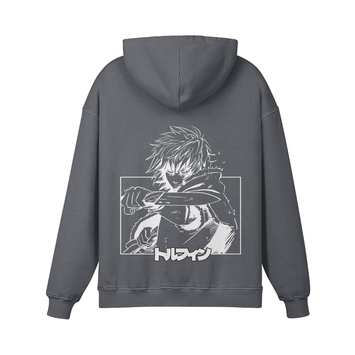 Thorfinn Stone Wash Hoodie - Vinland Saga