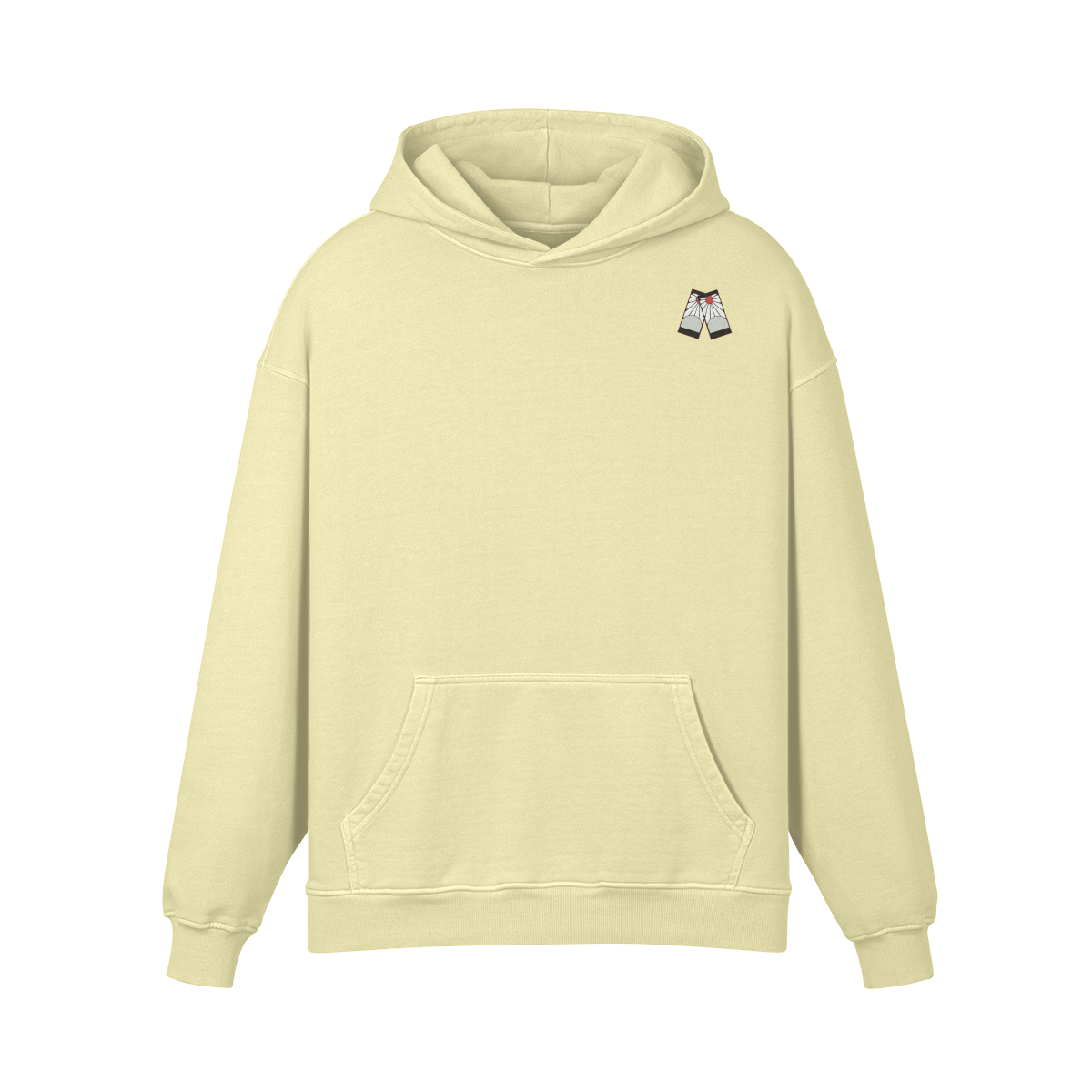 Tanjiro Kamado Minimalist Stone Wash Hoodie - Demon Slayer