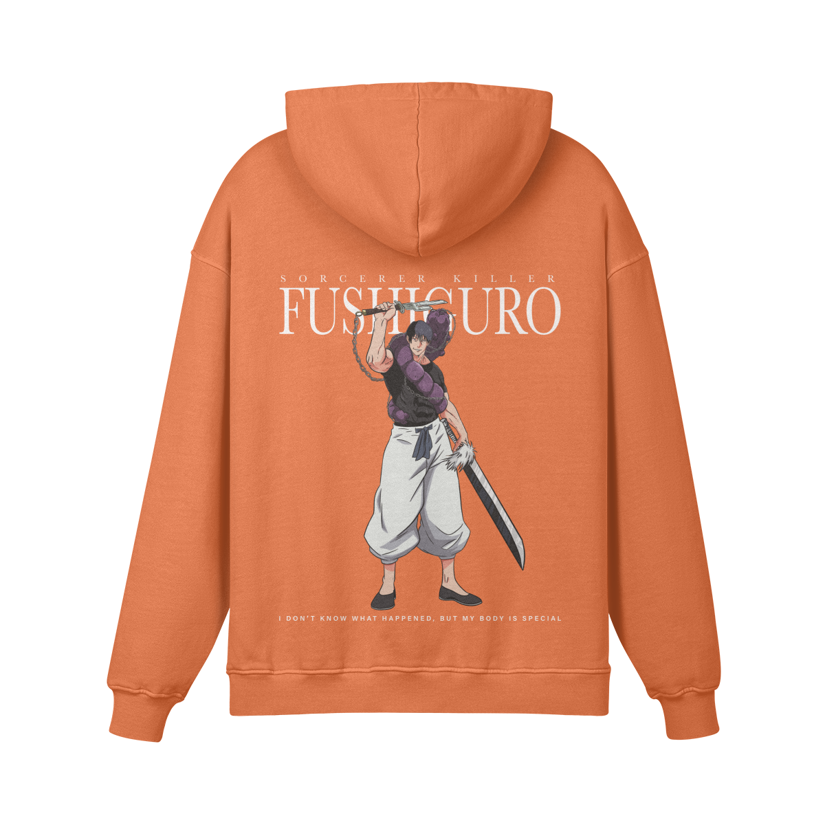 Toji Fushiguro Sorcerer Killer Stone Wash Hoodie - Jujutsu Kaisen
