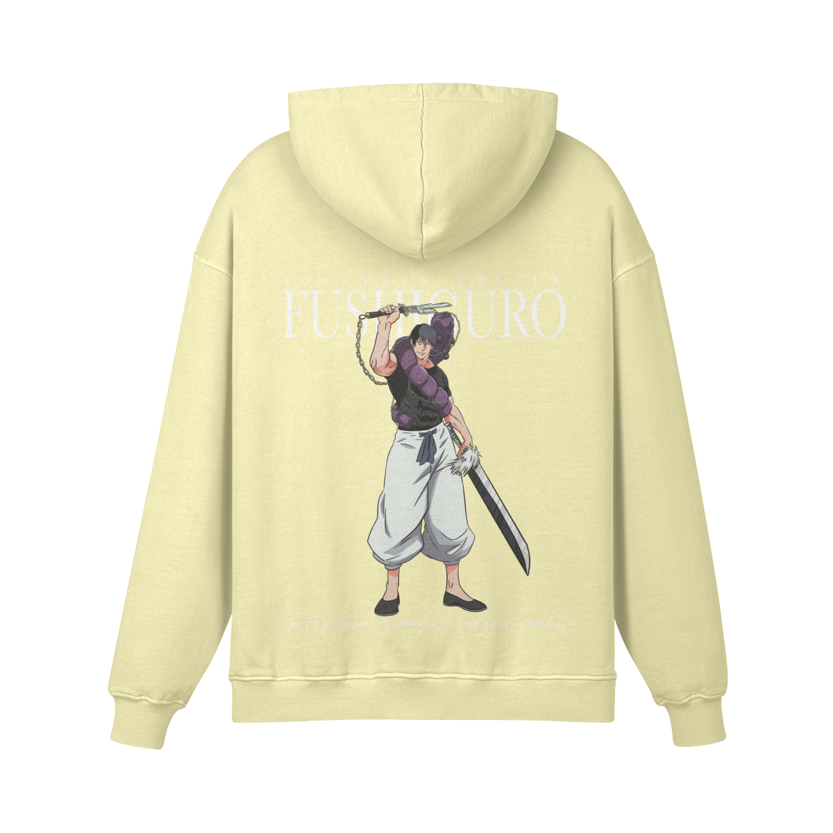 Toji Fushiguro Sorcerer Killer Stone Wash Hoodie - Jujutsu Kaisen