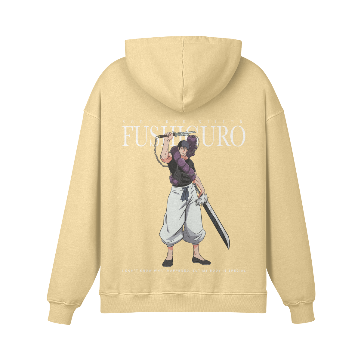 Toji Fushiguro Sorcerer Killer Stone Wash Hoodie - Jujutsu Kaisen