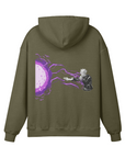 Satoru Gojo Hollow Purple Stone Wash Hoodie - Jujutsu Kaisen