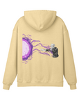 Satoru Gojo Hollow Purple Stone Wash Hoodie - Jujutsu Kaisen