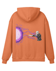 Satoru Gojo Hollow Purple Stone Wash Hoodie - Jujutsu Kaisen