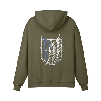 Scout Regiment Stone Wash Hoodie - Attack on Titan