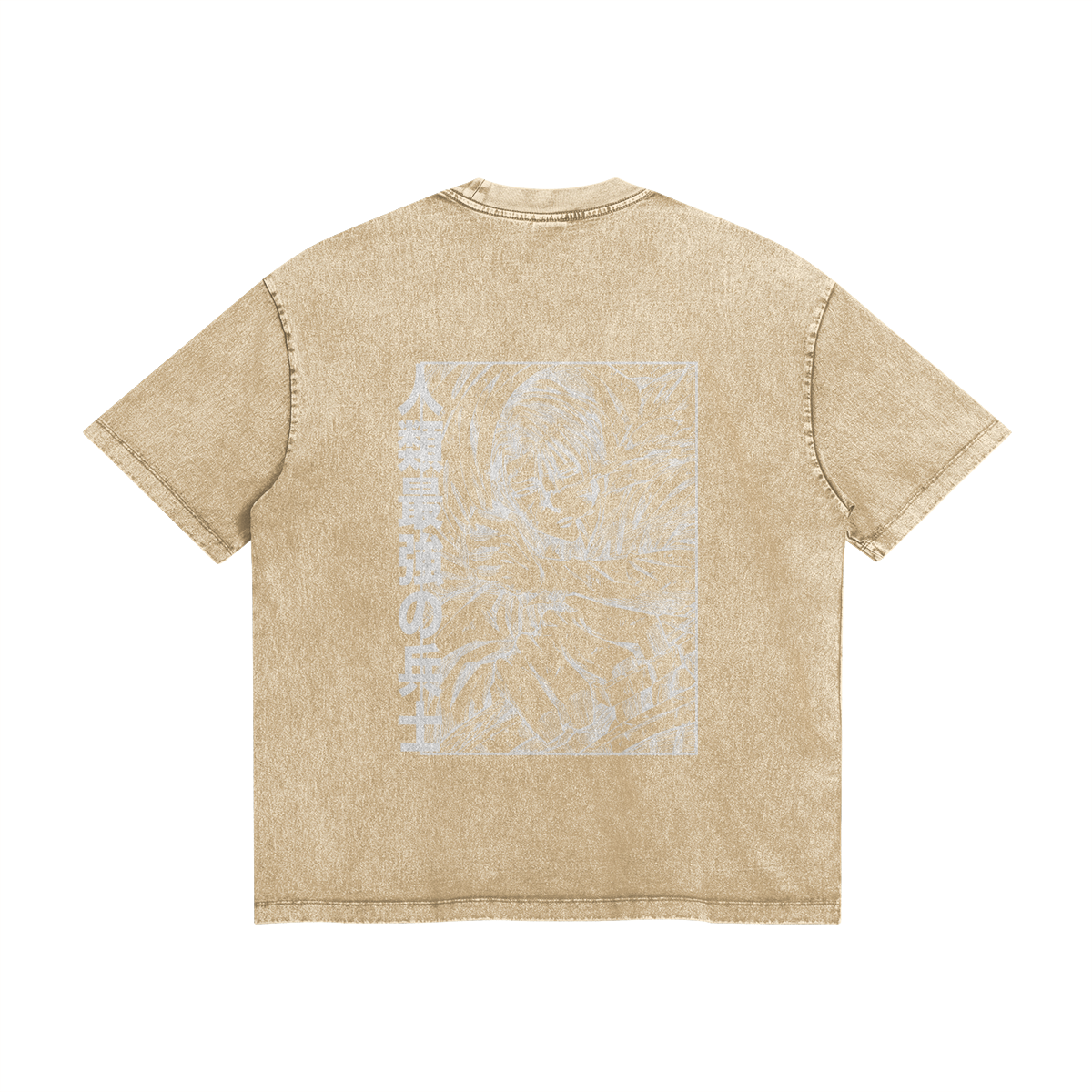 Levi Ackerman Stone Wash T-Shirt - Attack on Titan