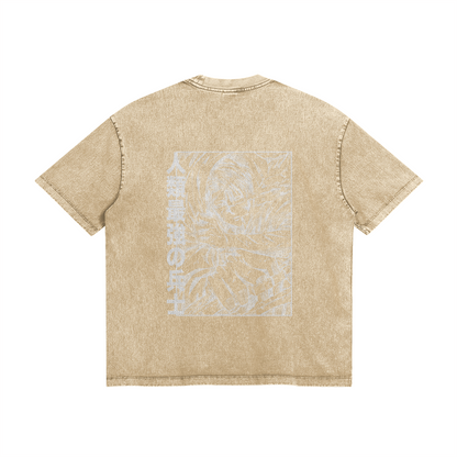 Levi Ackerman Stone Wash T-Shirt - Attack on Titan