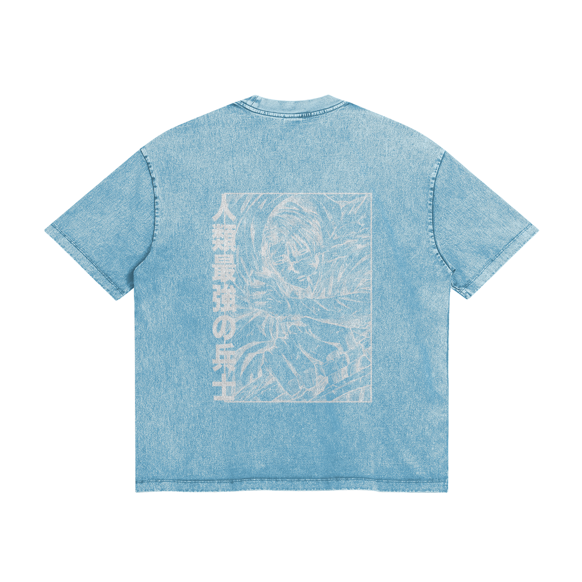 Levi Ackerman Stone Wash T-Shirt - Attack on Titan