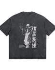 Toji Fushiguro Stone Wash T-Shirt - Jujutsu Kaisen