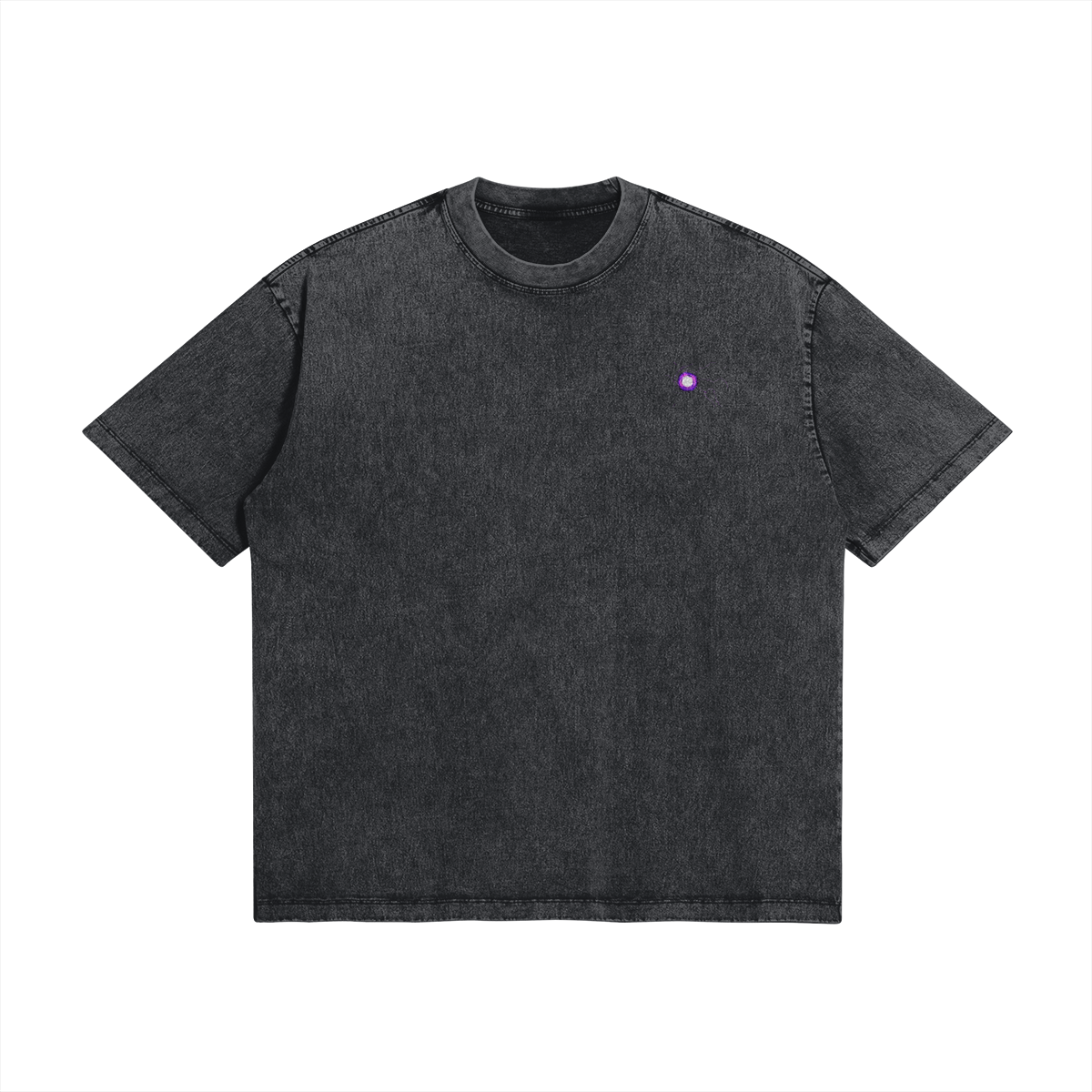 Satoru Gojo Hollow Purple Stone Wash T-Shirt - Jujutsu Kaisen