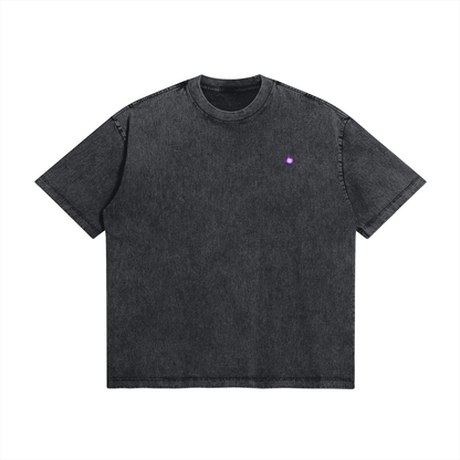 Satoru Gojo Hollow Purple Stone Wash T-Shirt - Jujutsu Kaisen