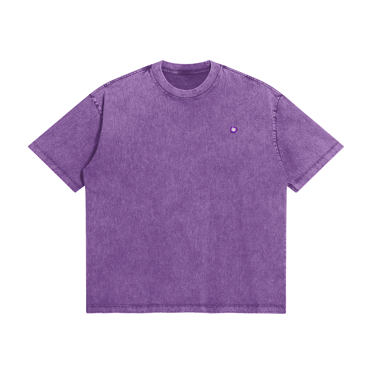 Satoru Gojo Hollow Purple Stone Wash T-Shirt - Jujutsu Kaisen