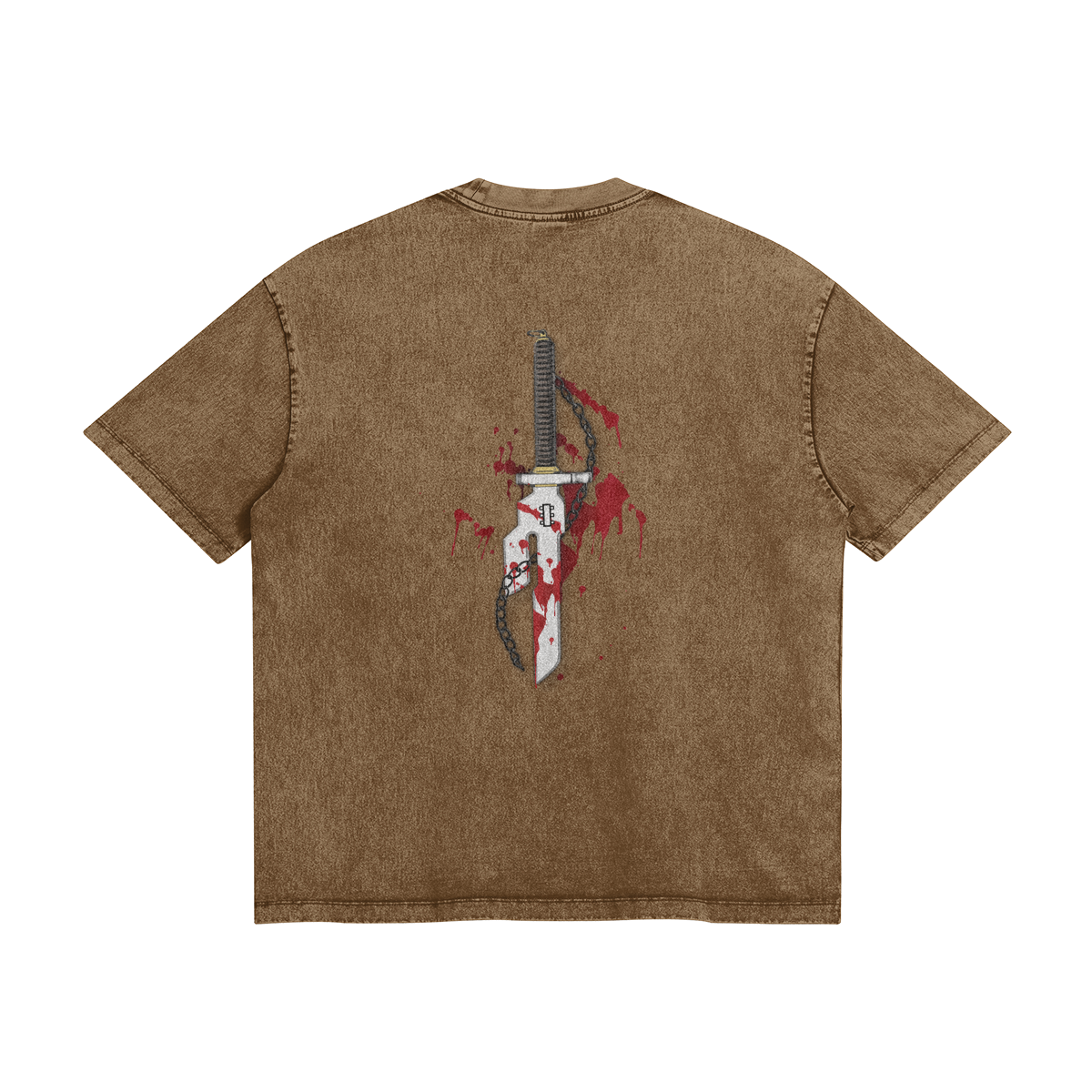 Inverted Spear of Heaven Stone Wash T-Shirt - Jujutsu Kaisen