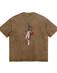 Inverted Spear of Heaven Stone Wash T-Shirt - Jujutsu Kaisen