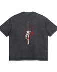 Inverted Spear of Heaven Stone Wash T-Shirt - Jujutsu Kaisen