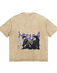 Megumi Fushiguro Demon Dogs Stone Wash T-Shirt - Jujutsu Kaisen