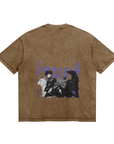 Megumi Fushiguro Demon Dogs Stone Wash T-Shirt - Jujutsu Kaisen