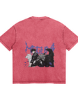 Megumi Fushiguro Demon Dogs Stone Wash T-Shirt - Jujutsu Kaisen